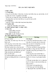 Giáo án dạy thêm Toán 7 - Buổi 16: Đa thức 1 biến - Năm học 2023-2024