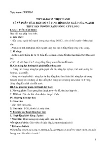 Giáo án Địa lí 9 - Tiết 41, Bài 37: Thực hành Vẽ và phân tích biểu đồ về tình hình sản xuất của ngành thủy sản ở đồng bằng sông Cửu Long - Năm học 2023-2024