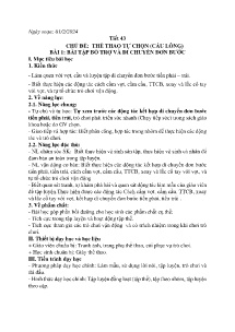 Giáo án GDTC 6 - Tuần 23+24 - Năm học 2023-2024