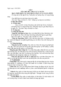 Giáo án GDTC 7 - Tuần 5 - Năm học 2024-2025