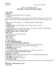 Giáo án Hoạt động trải nghiệm 6 - Tuần 28-30 - Năm học 2023-2024