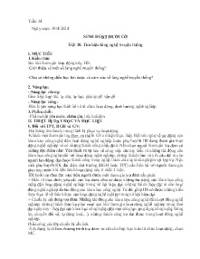 Giáo án Hoạt động trải nghiệm 6 - Tuần 34, Tiết 30: Tìm hiểu làng nghề truyền thống - Năm học 2023-2024