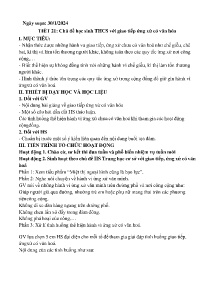 Giáo án Hoạt động trải nghiệm 7 (Kết nối tri thức) - Tuần 21 - Năm học 2023-2024