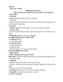 Giáo án Hoạt động trải nghiệm 7 (Kết nối tri thức) - Tuần 34, Tiết 33: Diễn đàn nghề nào cũng được tôn trọng - Năm học 2023-2024