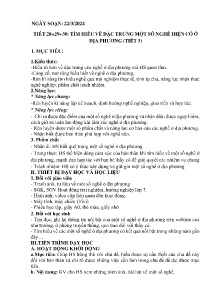 Giáo án Hoạt động trải nghiệm 7 - Tiết 28-30: Tìm hiểu về đặc trưng 1 số nghề hiện có ở địa phương (Tiết 3) - Năm học 2023-2024