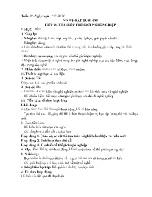 Giáo án Hoạt động trải nghiệm 8 - Tuần 28 - Năm học 2023-2024