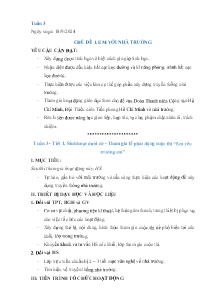 Giáo án Hoạt động trải nghiệm 8 - Tuần 3, Chủ đề 1: Em với nhà trường - Năm học 2024-2025