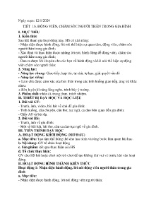 Giáo án Hoạt động trải nghiệm, hướng nghiệp 6 - Tiết 16: Động viên, chăm sóc người thân trong gia đình - Năm học 2023-2024