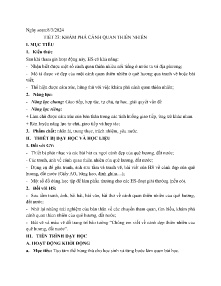 Giáo án Hoạt động trải nghiệm, hướng nghiệp 6 - Tiết 23: Khám phá cảnh quan thiên nhiên - Năm học 2023-2024