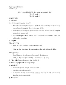 Giáo án Hoạt động trải nghiệm, hướng nghiệp 8 - Tiết 15+16: Rèn luyện sự tự chủ - Năm học 2023-2024