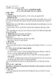 Giáo án Hoạt động trải nghiệm Lớp 6 - Chủ đề 9: Hiểu bản thân chọn đúng nghề - Năm học 2023-2024