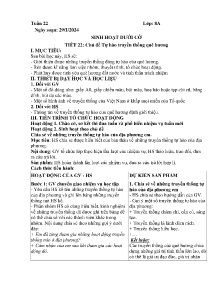 Giáo án Hoạt động trải nghiệm Lớp 8 - Tuần 22 - Năm học 2023-2024