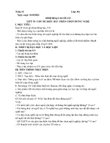 Giáo án Hoạt động trải nghiệm Lớp 8 - Tuần 31 - Năm học 2023-2024