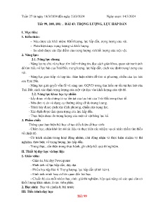 Giáo án Khoa học tự nhiên 6 - Tuần 27 - Năm học 2023-2024