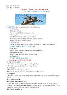 Giáo án Lịch sử 6 (Kết nối tri thức) - Tiết 1, Bài 1: Lịch sử và cuộc sống - Năm học 2024-2025 - Phạm Thị Quỳnh