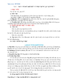 Giáo án Lịch sử 6 - Tiết 2: Dựa vào đâu để biết và phục dựng lại lịch sử? - Năm học 2024-2025