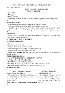 Giáo án Ngữ văn 6 - Tiết 77-91, Bài 7: Thế giới cổ tích - Năm học 2023-2024 - Kiều Thị Nhung