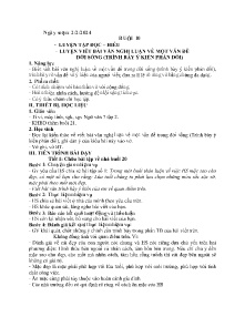 Giáo án Ngữ văn 7 - Buổi 10: Luyện tập đọc, hiểu. Luyện viết bài văn nghị luận về 1 vấn đề đời sống (Trình bày ý kiến phản đối) - Năm học 2023-2024