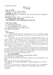 Giáo án Ngữ văn 7 - Buổi 14+15: Luyện đề - Năm học 2023-2024