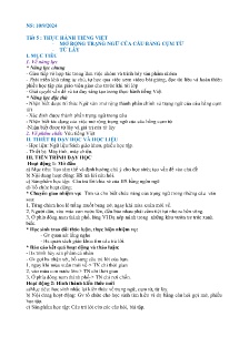 Giáo án Ngữ văn 7 (Kết nối tri thức) - Tiết 3-14, Bài 1: Bầu trời tuổi thơ - Năm học 2024-2025