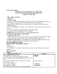 Giáo án Ngữ văn 9 - Tiết 95+96, Chủ đề: Ôn tập làm văn tự sự - Năm học 2023-2024