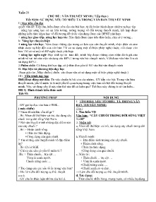 Giáo án Ngữ văn 9 - Tuần 21, Tiết 93-96