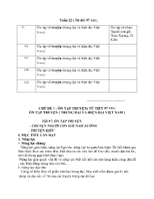 Giáo án Ngữ văn 9 - Tuần 22, Tiết 97-101