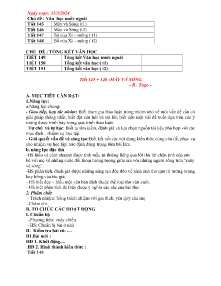 Giáo án Ngữ văn 9 - Tuần 31