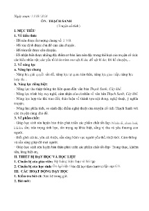 Giáo án Phụ đạo Ngữ văn 6 - Buổi 9: Ôn tập Thạch Sanh - Năm học 2023-2024