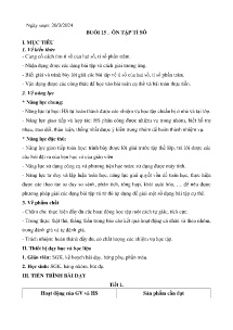 Giáo án phụ đạo Toán 6 - Buổi 15: Ôn tập tỉ số - Năm học 2023-2024