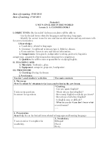 Giáo án Tiếng Anh 9 - Period 63-65 - Năm học 2023-2024