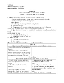 Giáo án Tiếng Anh 9 - Week 21, Period 54-56 - Năm học 2023-2024