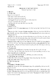 Giáo án Toán 6 - Tiết 52+53: Luyện tập chung - Năm học 2023-2024