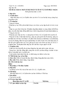 Giáo án Toán 6 - Tiết 60+61, Bài 31: Một số bài toán về tỉ số phần trăm - Năm học 2023-2024