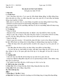 Giáo án Toán 6 - Tuần 28, Tiết 28+29: Luyện tập chung - Năm học 2023-2024