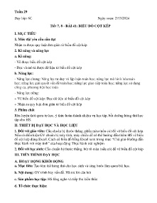 Giáo án Toán 6 - Tuần 29, Bài 41: Biểu đồ cột (Tiết 7+8) - Năm học 2023-2024