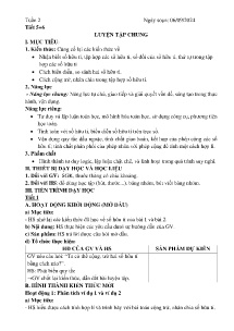 Giáo án Toán 7 - Tuần 2, Tiết 5-9 - Năm học 2024-2025