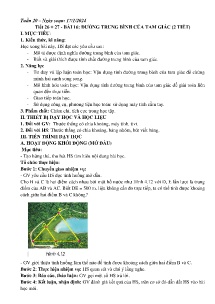 Giáo án Toán 8 - Tiết 26+27, Bài 16: Đường trung bình của tam giác - Năm học 2023-2024