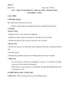 Giáo án Toán 8 - Tuần 35 - Năm học 2023-2024