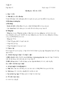Giáo án Toán Lớp 6 - Tiết 30+31, Bài 36: Góc - Năm học 2023-2024
