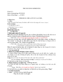 Giáo án Tự chọn Tiếng Anh 9 - Week 23, Period 23: Relative clauses - Năm học 2023-2024