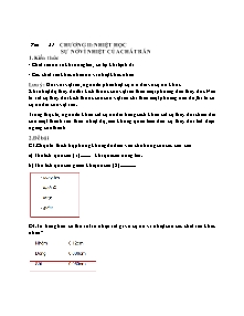 Giáo án Vật lí 6 - Tiết 21+22
