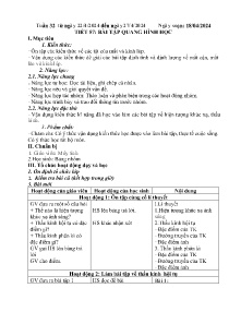 Giáo án Vật lí 9 - Tuần 32 - Năm học 2023-2024